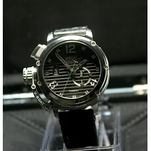 U-Boat 9605 Herrenuhr Chimera 46mm SS schwarz Automatik 10ATM