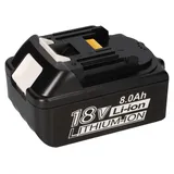 Akkuman 18V Akku passend für Makita Akku 18V 8Ah BL1860 BL1850 BL1850B BL1860B BL1840B BL1840 BL1830 BL1835 BL1845 194204-5 LXT-400