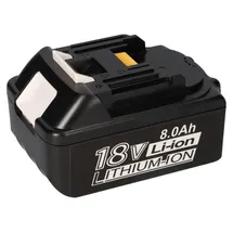 Akkuman 18V Akku passend für Makita Akku 18V 8Ah BL1860 BL1850 BL1850B BL1860B BL1840B BL1840 BL1830 BL1835 BL1845 194204-5 LXT-400