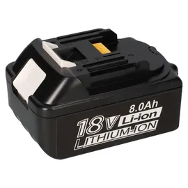 Akkuman 18V Akku passend für Makita Akku 18V 8Ah BL1860 BL1850 BL1850B BL1860B BL1840B BL1840 BL1830 BL1835 BL1845 194204-5 LXT-400