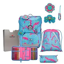 DerDieDas ErgoFlex Easy Happy Pixel Schulranzenset