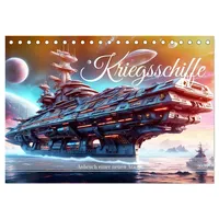 Calvendo Kriegsschiffe Anbruch einer neuen Ära (Tischkalender 2026 DIN