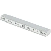 Stabila Kunststoff-Gliedermaßstab Type 1104 1 m weiß, metrische Skala