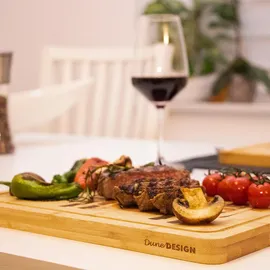 Dune Design Bambus Steakteller 33 x 23 cm 4 St. 12255