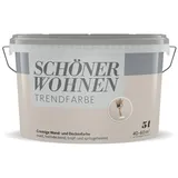 SCHÖNER WOHNEN FARBE Dispersionsfarbe »Trendfarbe«, Cosy, matt, 5,0 l - beige