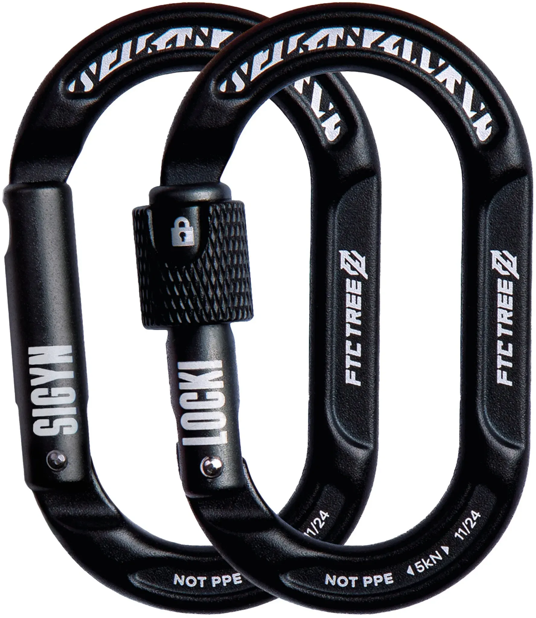 FTC Materialkarabiner-Set mit Locki und Sigyn
