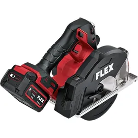 Flex CSM 57 18-EC Akku-Handkreissäge 18 V inkl. 2 Akkus 5,0 Ah + Tasche
