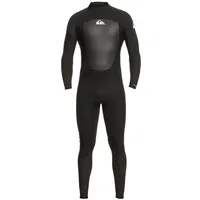 QUIKSILVER Neoprenanzug mit Reißverschluss hinten, 3/2 Prologue BZ FLT, Herren, Schwarz, Größe S