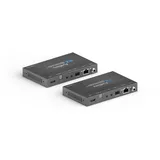 PURETOOLS - HDBaseT Extender Set, 18G HDR. 40m@4K, 70m@1080p. 1080p bis 4K Upscaling. Unterstützt ARC und externe Audioübertragung von RX nach TX