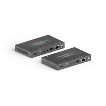 PURETOOLS - HDBaseT Extender Set, 18G HDR. 40m@4K, 70m@1080p. 1080p bis 4K Upscaling. Unterstützt ARC und externe Audioübertragung von RX nach TX