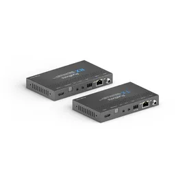 PURETOOLS - HDBaseT Extender Set, 18G HDR. 40m@4K, 70m@1080p. 1080p bis 4K Upscaling. Unterstützt ARC und externe Audioübertragung von RX nach TX