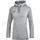 Jako Damen Kapuzensweat Premium Basics, grau meliert, 38