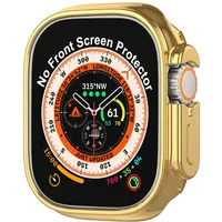 botomall Kompatibel mit Apple Watch Bumper Case Ultra 2 / Ultra 49 mm, weich, flexibel, TPU, dünn, leicht, Schutzhülle für iWatch [Keine Displayschutzfolie für die Vorderseite]