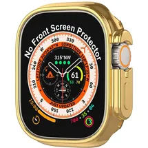 botomall Kompatibel mit Apple Watch Bumper Case Ultra 2 / Ultra 49 mm, weich, flexibel, TPU, dünn, leicht, Schutzhülle für iWatch [Keine Displayschutzfolie für die Vorderseite]