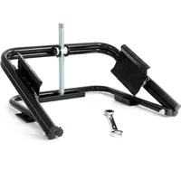 Wiltec Wagenheber für Wohnmobil bis 1360 kg, Nivellierer 14“-15“ Ausgleichskeil Stahl, Auffahrkeil inkl. Schraubenschlüssel