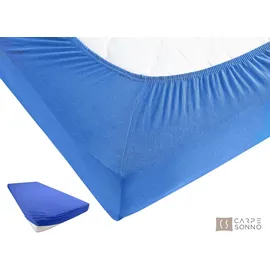 Carpe Sonno Spannbettlaken Jersey 70 x 140 cm Royal-Blau