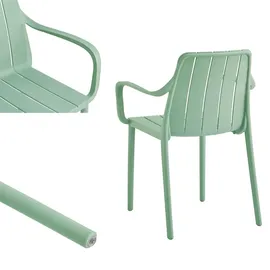 vortivo Gartenstuhl 4er Set 0 x 0 x 0 cm grün