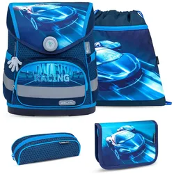 Rucksack ergonomisches Schulranzen-Set Racing Magnetverschluss