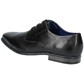 Bugatti Business Schnürschuhe Herren, Schwarz 45 EU