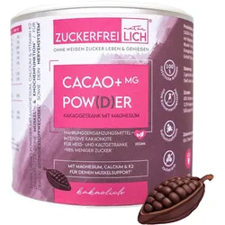 ZUCKERFREIlich Cacao +Mg Pulver kakao vegan