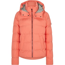 Ziener Damen TUSJA Ski-Jacke/Winter-Jacke | warm, atmungsaktiv, wasserdicht, vibrant peach, 34