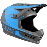 IXS Xact Evo Integralhelm für Mountainbike/E-Bike/BMX, Ocean-Graphit, S