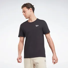 Reebok Herren Identity Classics T-Shirt - Schwarz,Weiß - S