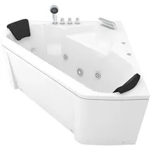 AcquaVapore Whirlpool Eckbadewanne 135 x 135 cm (W02-TH)