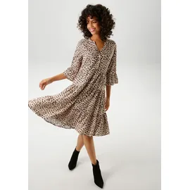 Aniston CASUAL Tunikakleid Animal-Print Beige/Braun/Schwarz 42
