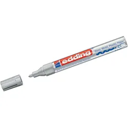 Glanzlack-Marker edding 750 silber Packung mit 10 Stück