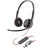 Poly Blackwire 3220 Schwarz Kabelgebundenes Stereo-Headset, USB-C/A, unterstützt Poly Lens
