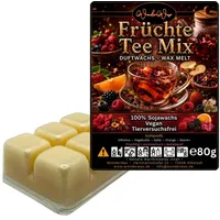 WonderWax Duftwachs WonderWax® Duftwachs 6 Würfel, (FrüchteTee Mix), Duftrichtung: Früchte Tee Mix