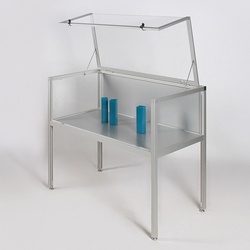 Abschließbare Tischvitrine Glasvitrine Dialog DLG-34T