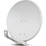Premium X PremiumX DELUXE85 Satellitenantenne 85 cm Aluminium Hellgrau - Hellgrau