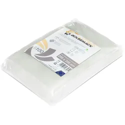 BOLSEMACK Vakuumierbeutel 20x20cm - Vakuumbeutel 100 Stück für alle Vakuumierer & Lebensmittel Vakuumiergerät - Vacuum bags reißfest - BPA-frei