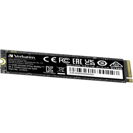 Verbatim Vi5000 512GB M.2 SSD 2280 / M-Key / PCIe 4.0 x4 31825