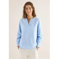 Cecil Langarmbluse blau XL