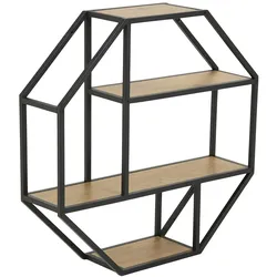 Ebuy24 Seaford Wandregal 4 Regale Natur.