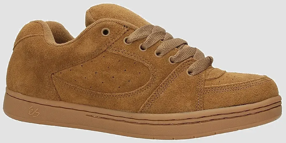 Es Accel OG Skateschuhe brown / gum Gr. 11.5