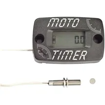 Motogroup Betriebsstundenzähler LCD-Display 12,7mm x 24,5mm, Ziffernhöhe: 6mm