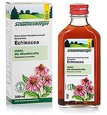 Succo naturale a base dell'erba medicinale Echinacea - 200 ml