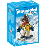 Playmobil Family Fun Skifahrer mit Snowblades 9284