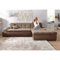 DOMO collection Ecksofa »Moric B/T/H 300/172/80 cm, auch in Cord, L-Form«, XXL-Format, wahlweise auch mit Bettfunktion und Armverstellung bunt