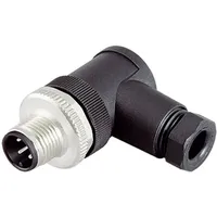 BINDER 99-0429-24-04 Sensor-/Aktor-Steckverbinder, unkonfektioniert M12 Stecker, gewinkelt Polzahl Sensoren: