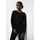 Comma, Longpullover Strickpullover Schwarz L