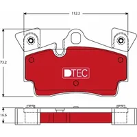 TRW Bremsbelagsatz, Scheibenbremse DTEC COTEC
