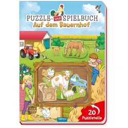 Trötsch Puzzle- und Spielbuch Auf dem Bauernhof