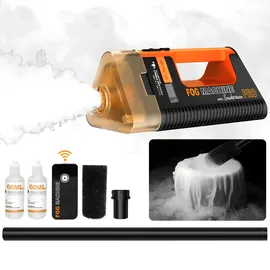LENSGO Smoke Master Pro Nebelmaschine + 6x 12ml Nebel-Flüssigkeit