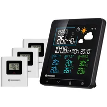 KIENZLE Retro-Wecker schwarz