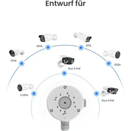 Reolink Wetterfeste Anschlussdose / Montageplatte für Überwachungskameras Junction Box RLA-JBS1 RLA-JBS1